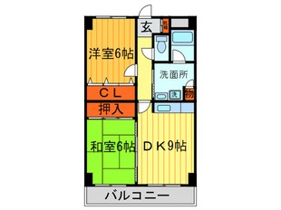 サンパティックの物件間取画像